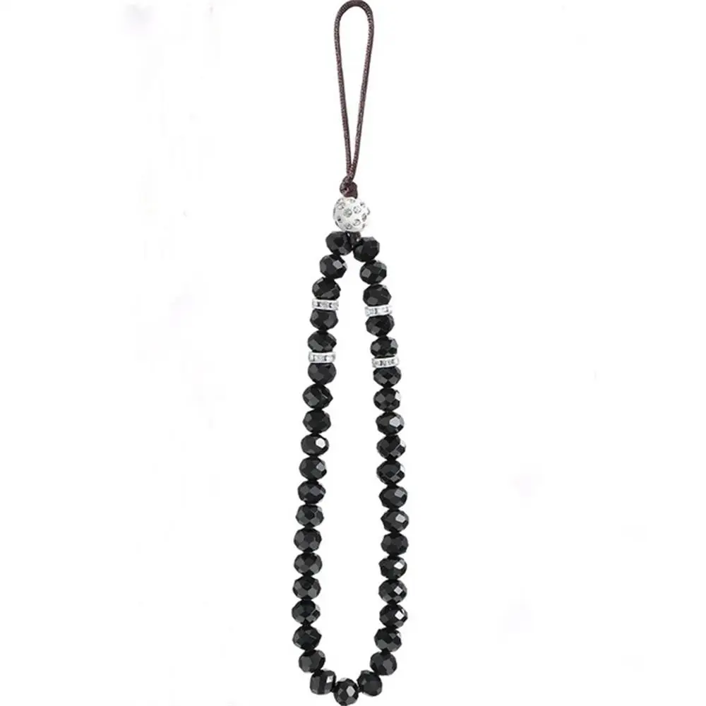 Wrist Lanyard Strap Cell Phone Strap Mobile Phone Bracelet Phone Case Rope Telephone Chain Beaded Phone Chain Phone Lanyard