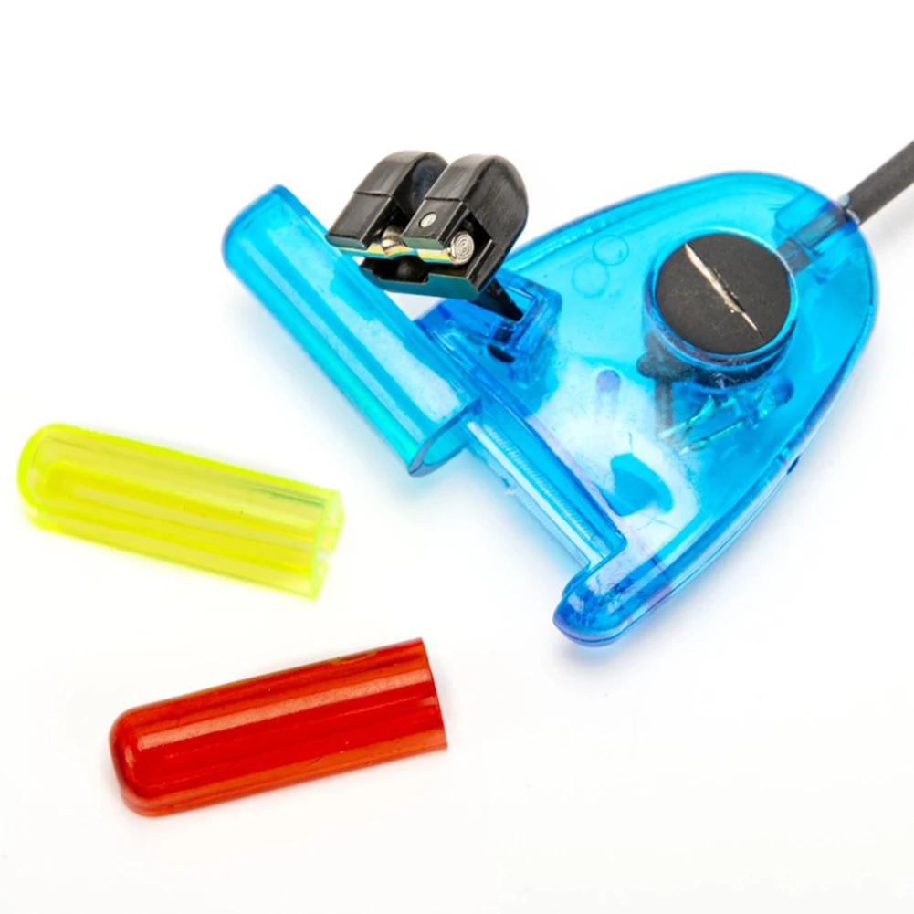 Electronic Fishing Bite Alarm With LED Light High Sensitive Carp Swinger-Indicator For Night Fishing Stainless Steel Wire Body view 4