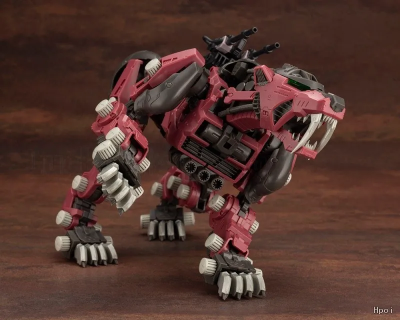 【الأصلي】Kotobukiya HMM Series Zoids Wild EPZ-003 Sabre Tiger CA Color Ver. Mecha-assemble 1/72 عمل نموذج لجسم لعبة