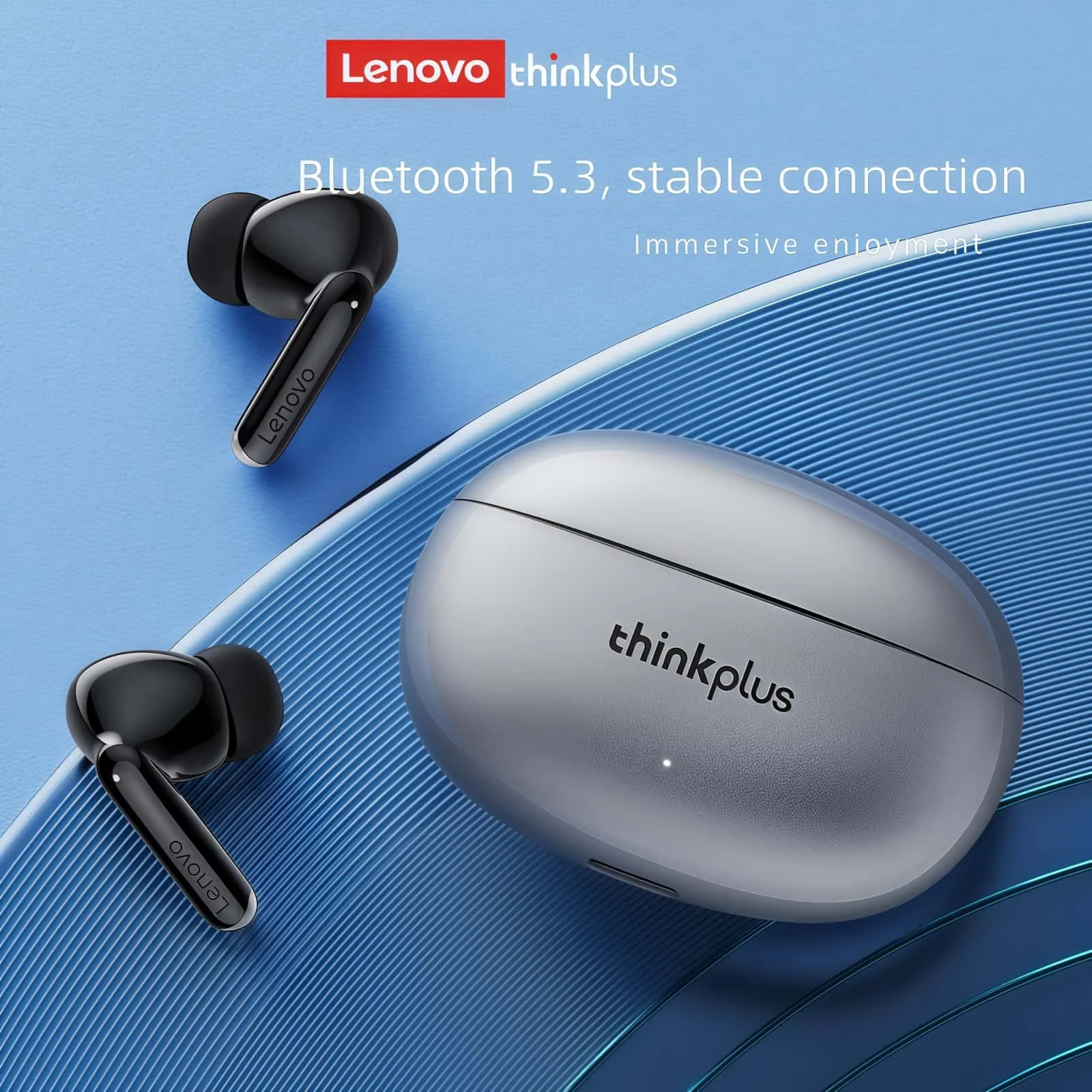 Lenovo XT88 Earphones Bluetooth Wireless Headset Earpiece HiFi Stereo Sound Touch Operate Water Resistant Earbuds For Driving