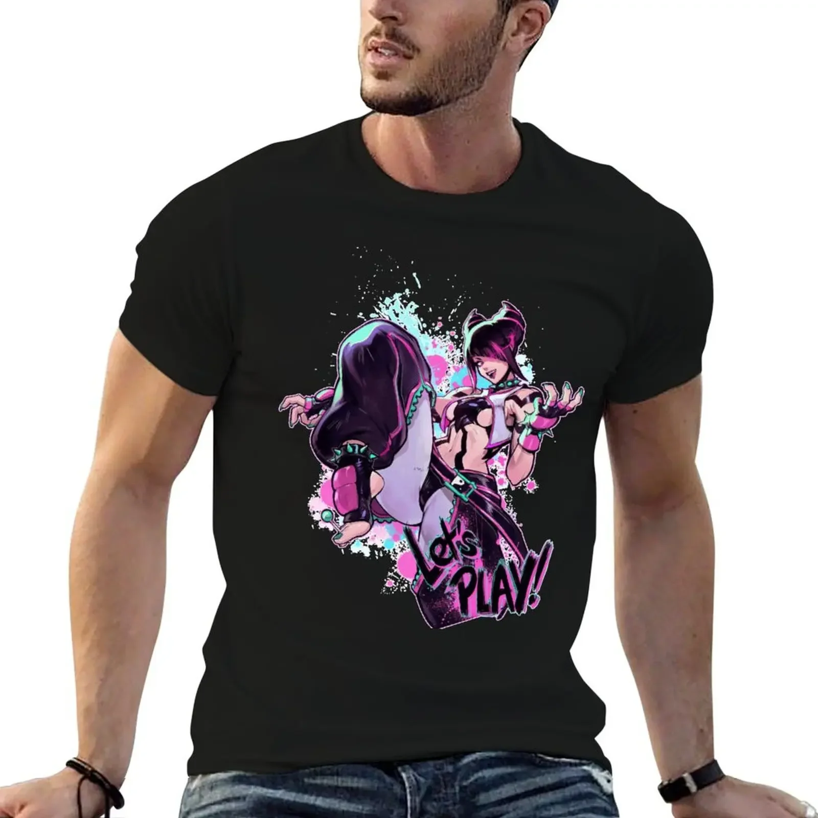 

JURI T-Shirt anime quick drying men tshirt