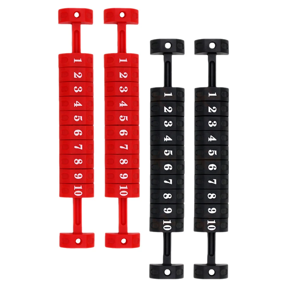 

4pcs Table Football Counter Multifunctional Game Accessories Replacement Parts Portable Score Markers Foosball Scoring Unit
