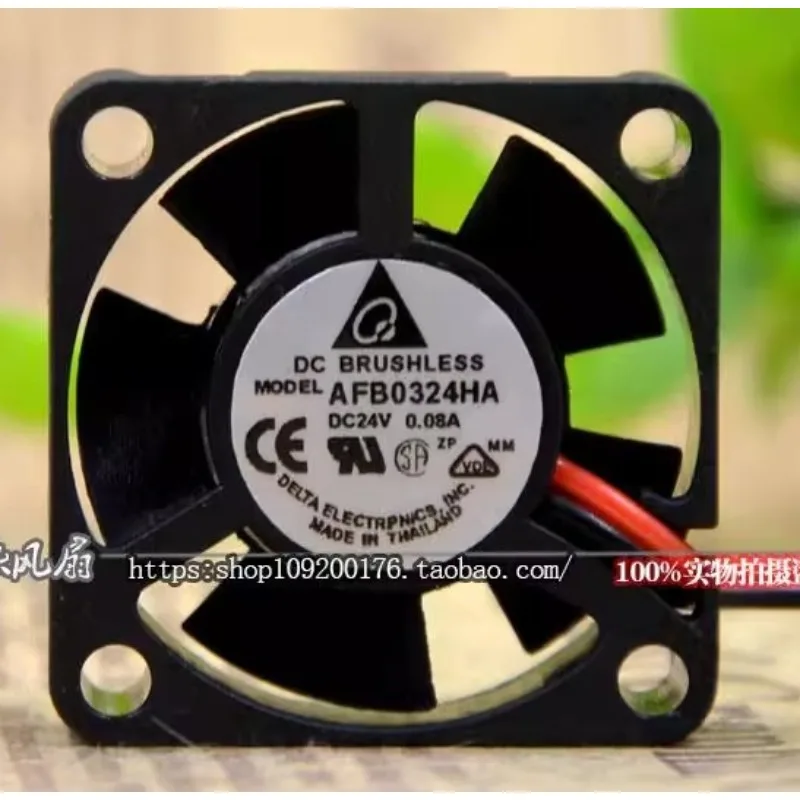 

New Cooler Fan for Delta AFB0324HA 3CM 3010 24V 0.08A Inverter Cooling Fan 30x30x10mm