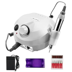 35000/20000 RPM Electric Nail Drill Machine Mill Cutter Sets for Manicure Nail Tips Manicure Electric Nail Pedicure File