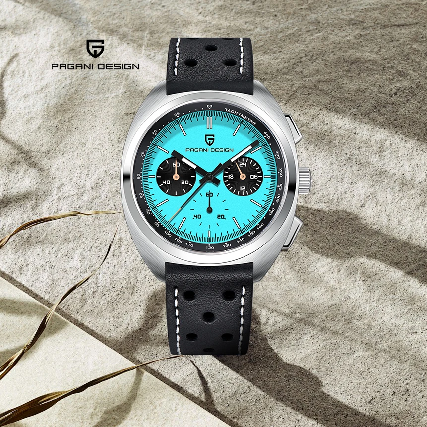 New PAGANI DESIGN 2026 Mens Watches Top Luxury Quartz Wristwatches Multi-function Chronograph Watch For Men AR Sapphire Luminous