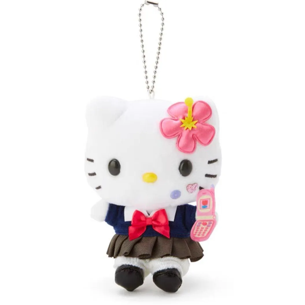 Hello Kitty My Melody 12 cm Heisei Hot Girls Plüschtiere Anime Mädchen Herz süßer Plüsch Rucksack Anhänger Geschenk