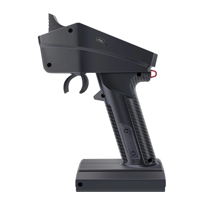 HOTRC CT-8A 2.4G 8CH FHSS Radiosysteem Zender Kleurenscherm Afstandsbediening voor RC Auto's Tanks F-08A Ontvanger Gemaakt Plastic