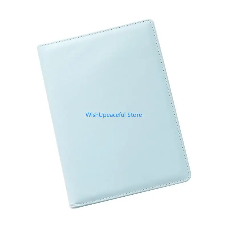 

34YA Photocard Binder Cover Photo Card Binder Cover 6-Ring Refillable Mini Kpop Album Books Cover for Collecting and Protecting
