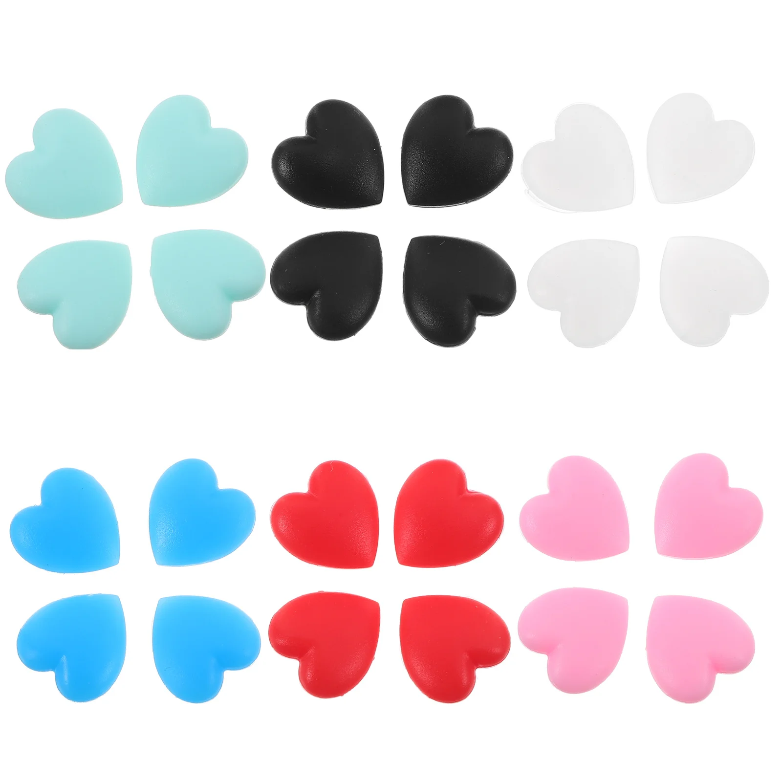 

Eyeglasses Anti-Slip Ear Grips Silicone Flexible Heart-Shaped Retainers For Sports Running Hiking Climbing Non-Slip