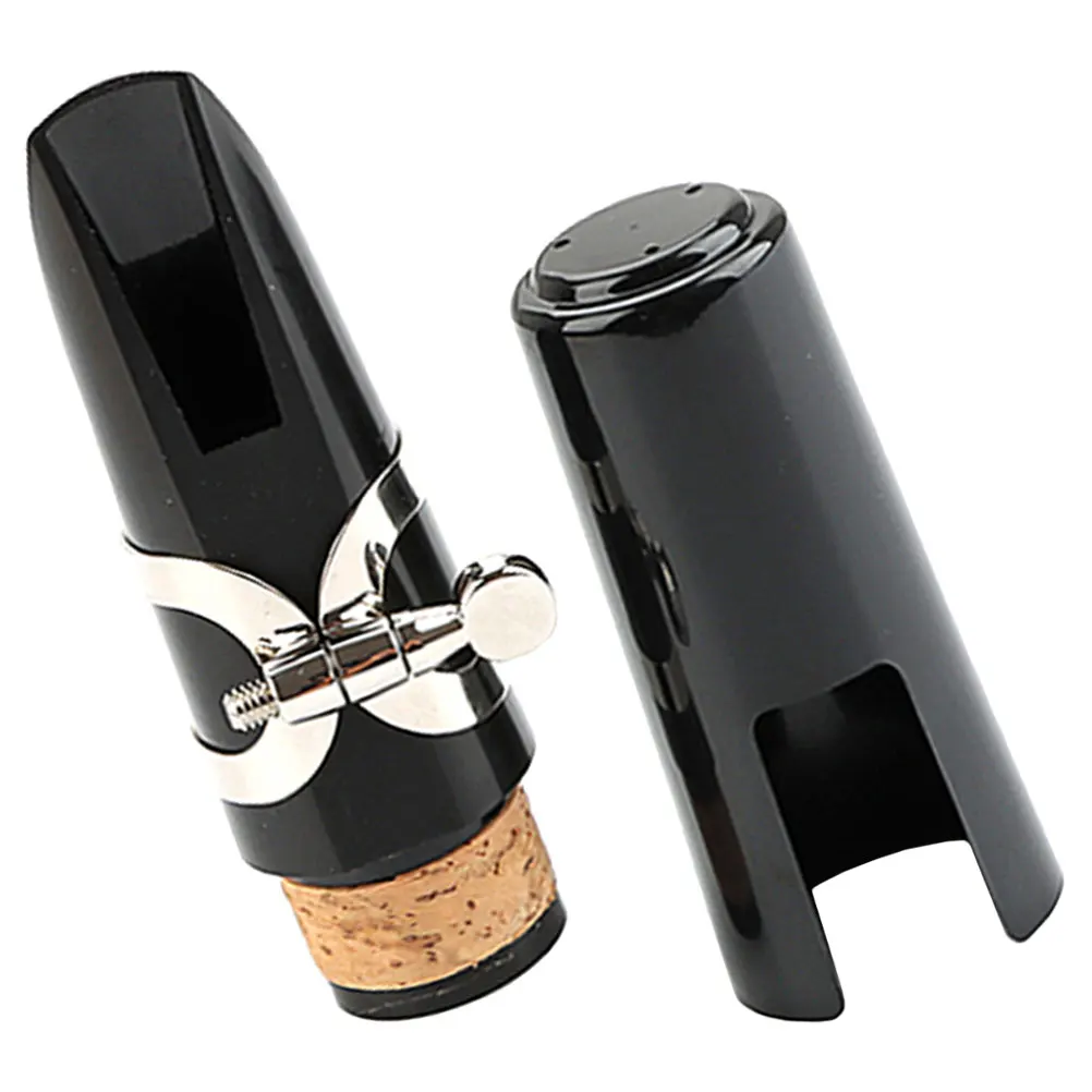 

Clarinet Mouthpiece Cap Cover Protector Plastic Instrument Accessories B Flat Pitch Student Musicians Wind Instruments