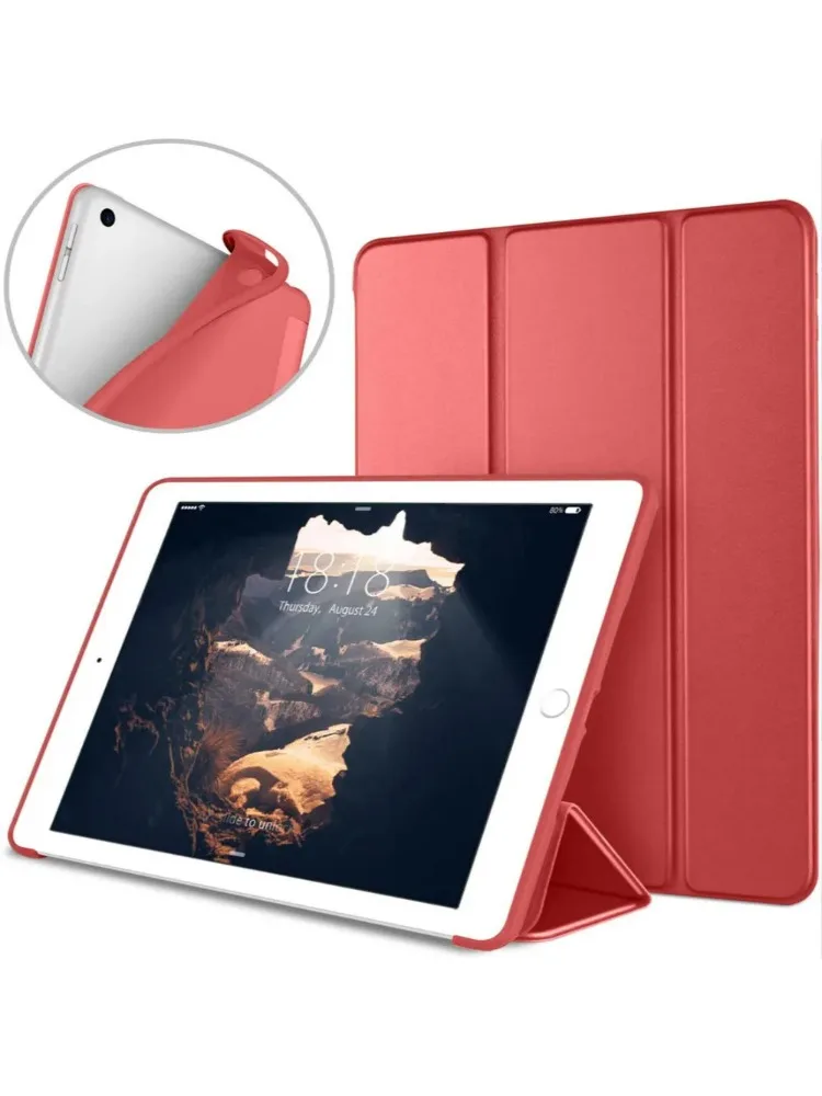 Etui magnetyczne na iPada 2 3 4 Miękki silikonowy pokrowiec ze stojakiem Etui na iPada 2 Etui na iPada 3 ipad4 A1460/A1459/A1458/A1416/A1430/A1395/A1396 etui capa — zdjęcie produktu 7