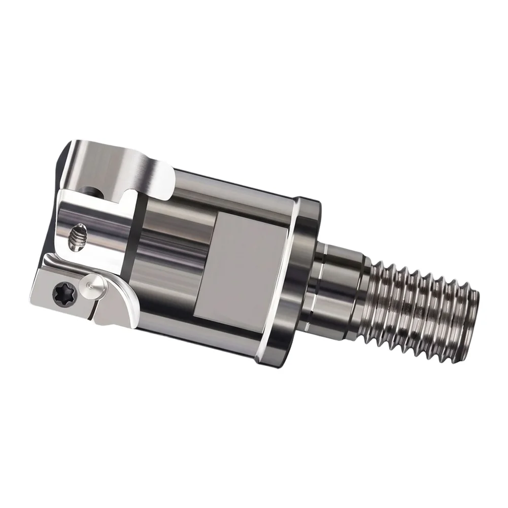 For BAP3 System 16mm Square Shoulder Shank Milling Head with Thread-Locking Function for CNC Milling Applications