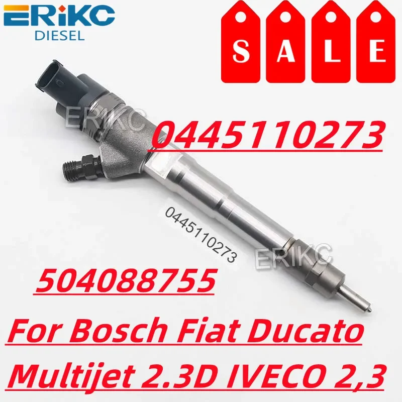 0 445 110 273 Diesel Injection Sprayer 0445110273 504088755 Fuel Injector Nozzle For Bosch Fiat Ducato Multijet 2.3D IVECO 2,3