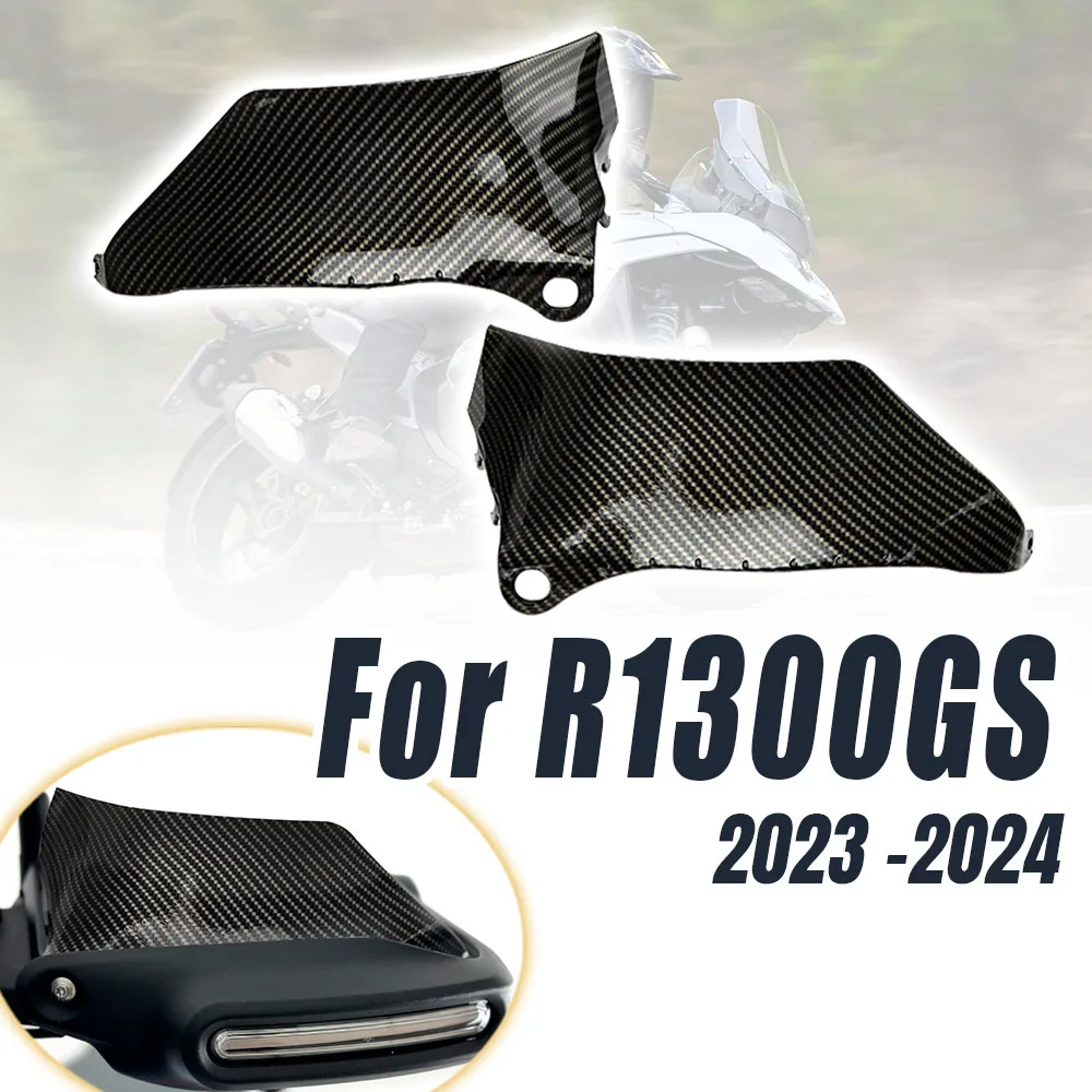 

For BMW R1300GS R 1300 GS R1300 GS GS1300 R 1300GS ADV 2023 2024+ Moto Handguard Hand shield Protector Windshield Carbon Look