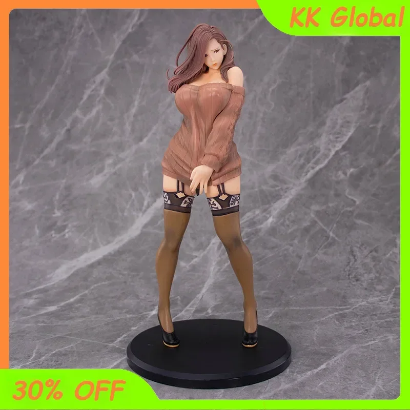 

30 см девять стихов стоящая осанка Аниме фигурки иллюстрации экшн-фигурки кавайная сексуальная девушка коллекция орнамент модель подарок игрушки