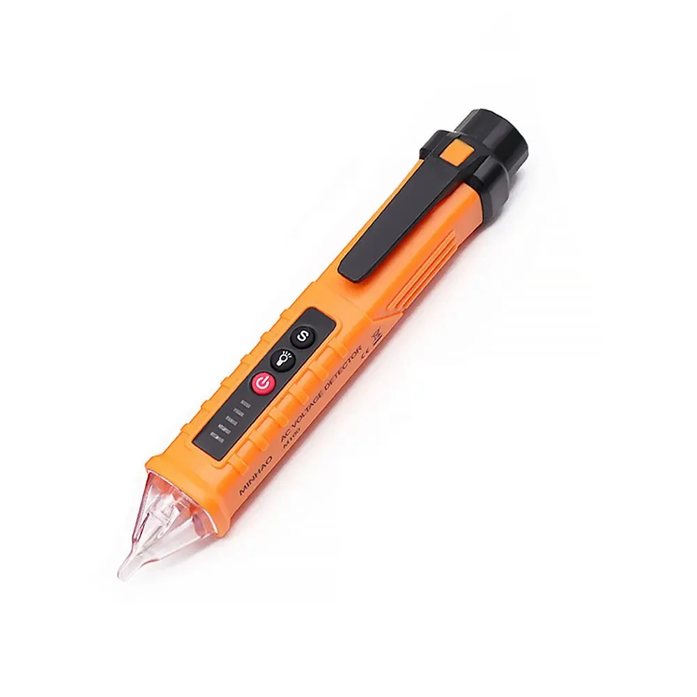 Portable Voltage Detector Smart Non-Contact Tester Pen Meter Sensor Test Indicator Digital 12-1000V Volt Current AC