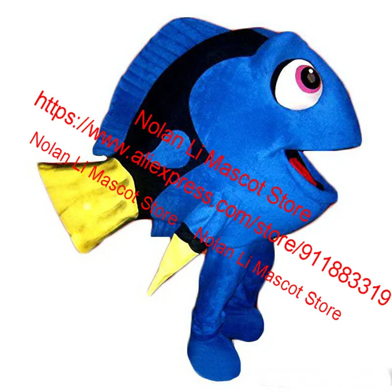 New Customized EVA Material Fish Mascot Costume Crayon Cartoon Set Cosplay Birthday Party Advertising Masquerade Adult Size 965