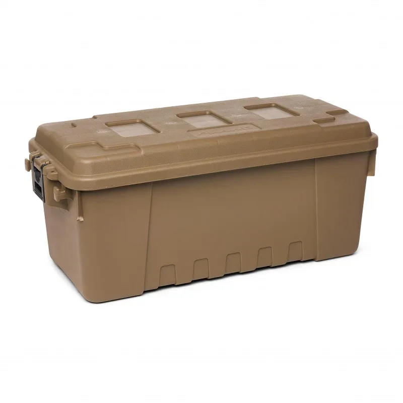 

For Plano Sportsman's Trunk, Desert Tan, 17-Gallon Lockable Storage Box