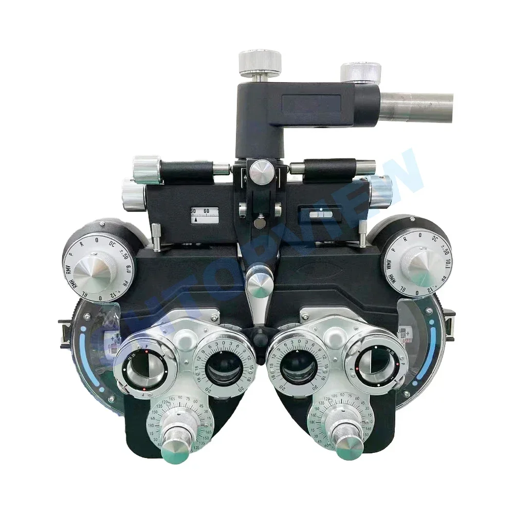 

Manual Phoropter Vision Tester with High Quality Metal Gear 0° to 180°, each step is 5°