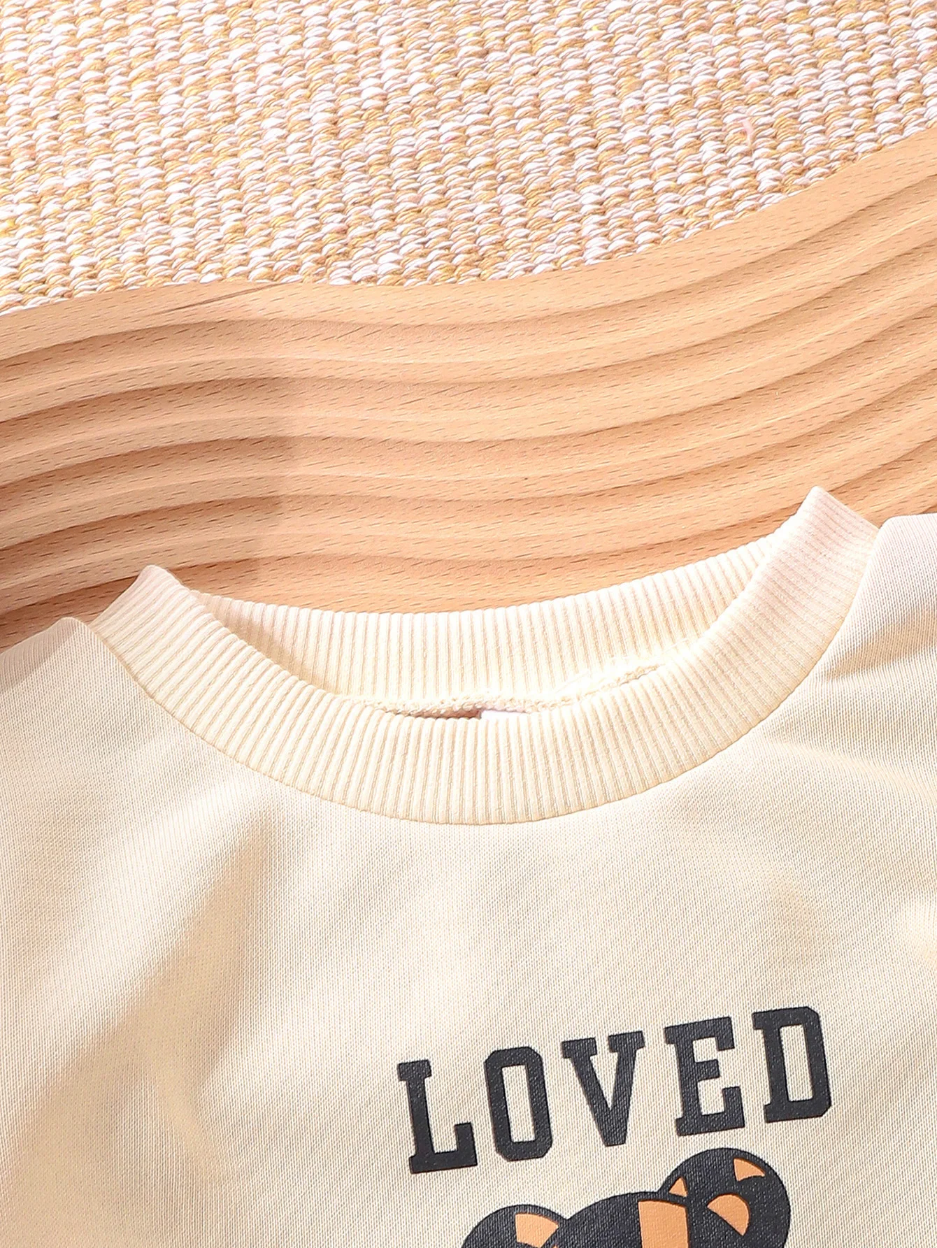 2 قطعة الخريف والشتاء نمط جديد مريح وعصري Loveo الدب نمط رقيق هوديي + بنطلون للبنين والبنات