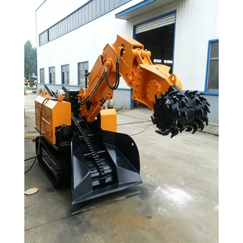 Milling Drum Excavator Attachmen Hydraulic Drum Cutter Motor Engine Bearing High Strength Material for 1.5-45T Excavator Grinder