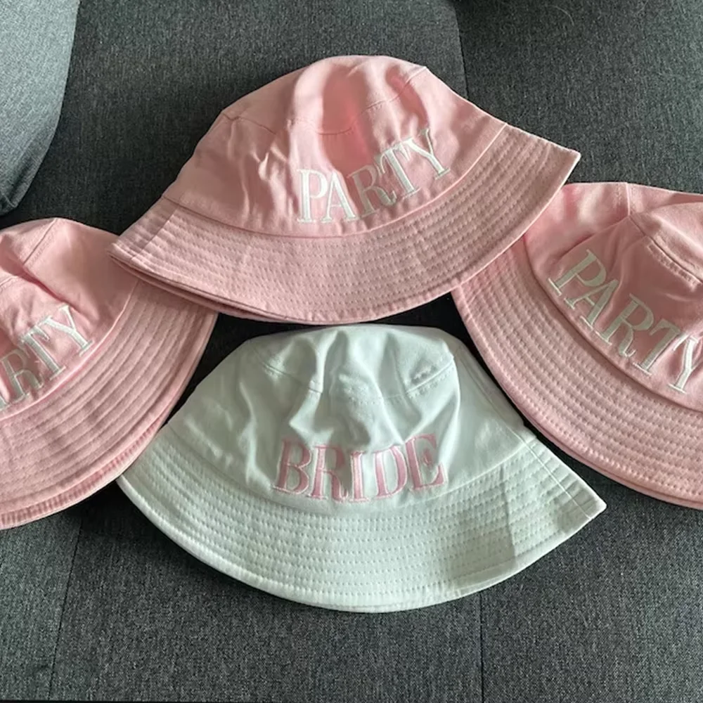 

Custom Solid Color Fisherman Hat Personalized Embroidery Name Summer Sun Hat Adult Men's Women's Cotton Sunshade Fisherman Hat