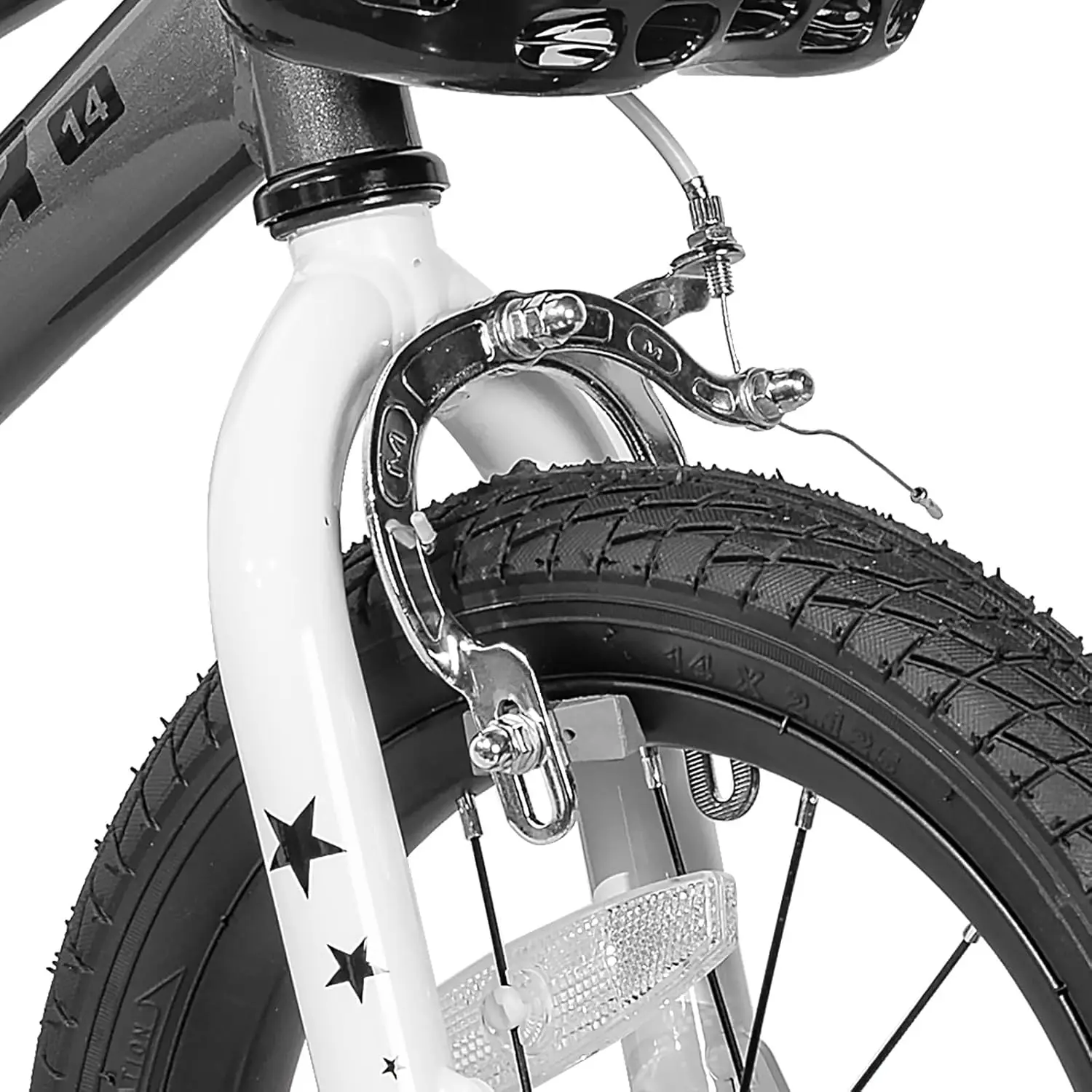 Vélo d'Entraînement Lumineux pour Enfant de 12 Pouces, Bicyclette pour Garçon et Fille de 3 à 12 Ans