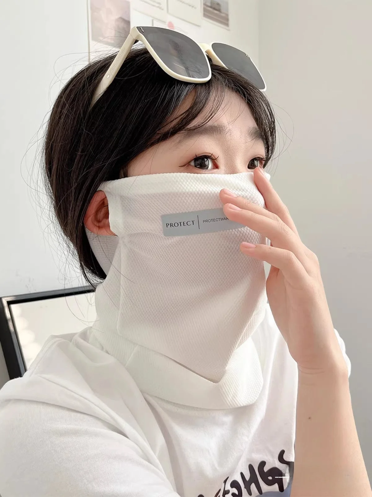 ice-silk-uv-protection-face-mask-women's-summer-lightweight-breathable-ear-hanging-face-cover-headset-multi-functional-rectangle