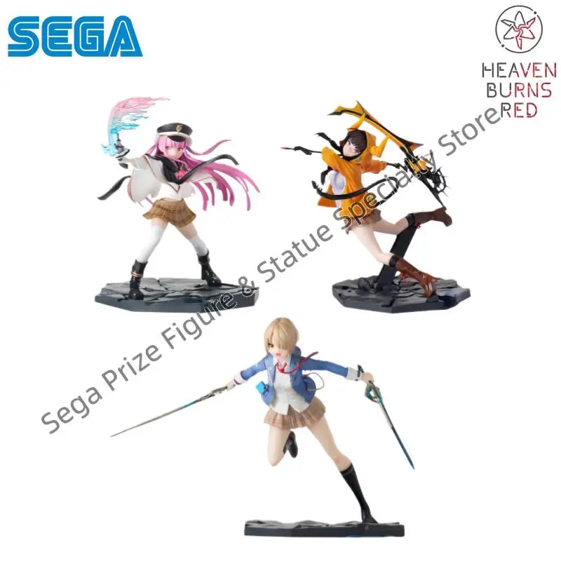

Sega In Stock Original Box Garage Kit Heaven Burns Red Kunimi Tama Kayamori Ruka Anime Characters Original Action Figure Statue