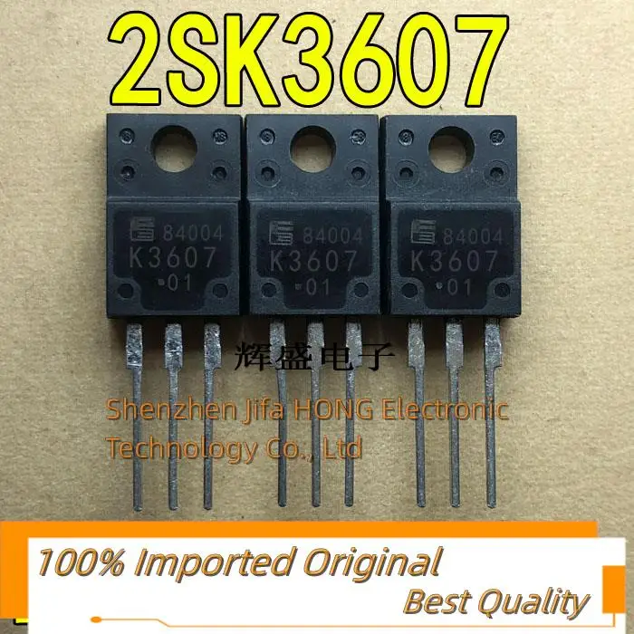 K3607 2sk3607-01mr Fuji TO-220F mosfet nチャンネル、18a 200v、最高品質、ロットあたり10個