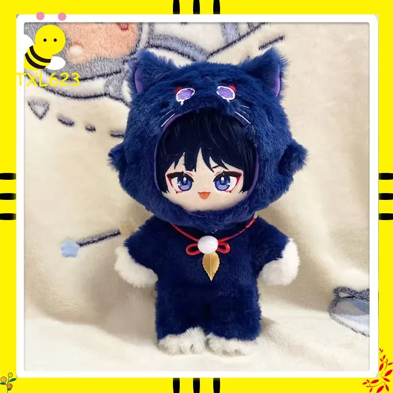 

Genshin Impact Scaramouche Wanderer Anime Figure Plush Doll Soft Stuffed Toy for Kids Cosplay Dress-Up Xmas Gift