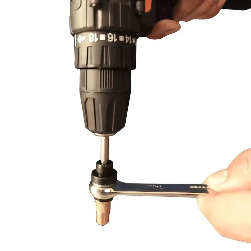 MALL Manual Rivet Screw Riveter Rivet Nut Tool Adapter Metal License Plate Simple Installation 11pcs