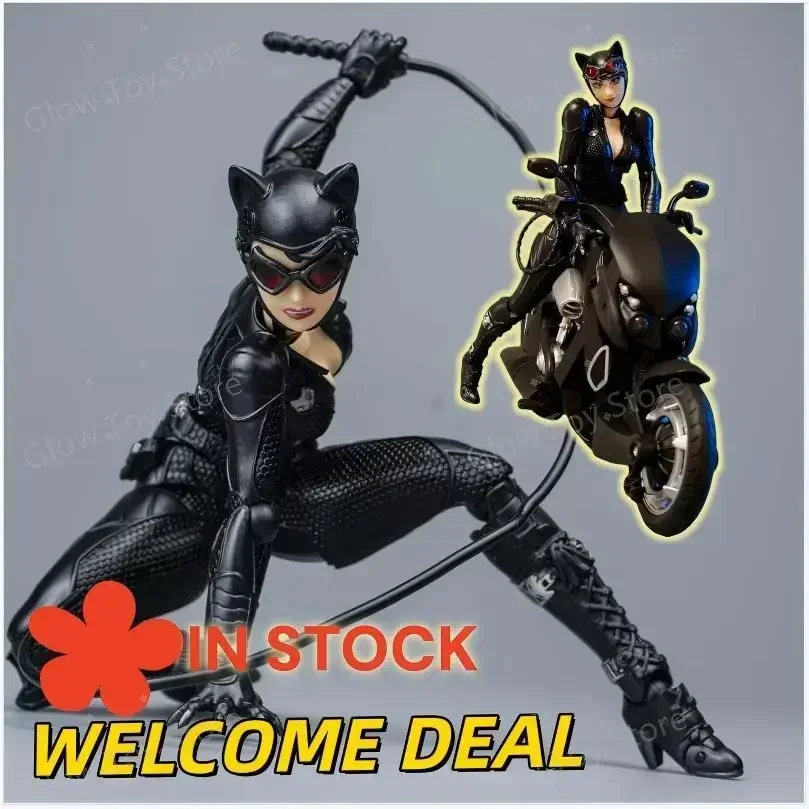 

HOT Launch Kaiyodo Revoltech Series Figure Exclusive DC Catwoman Selina Kyle Batman Hot Trend Collectible Toy Model IN stock