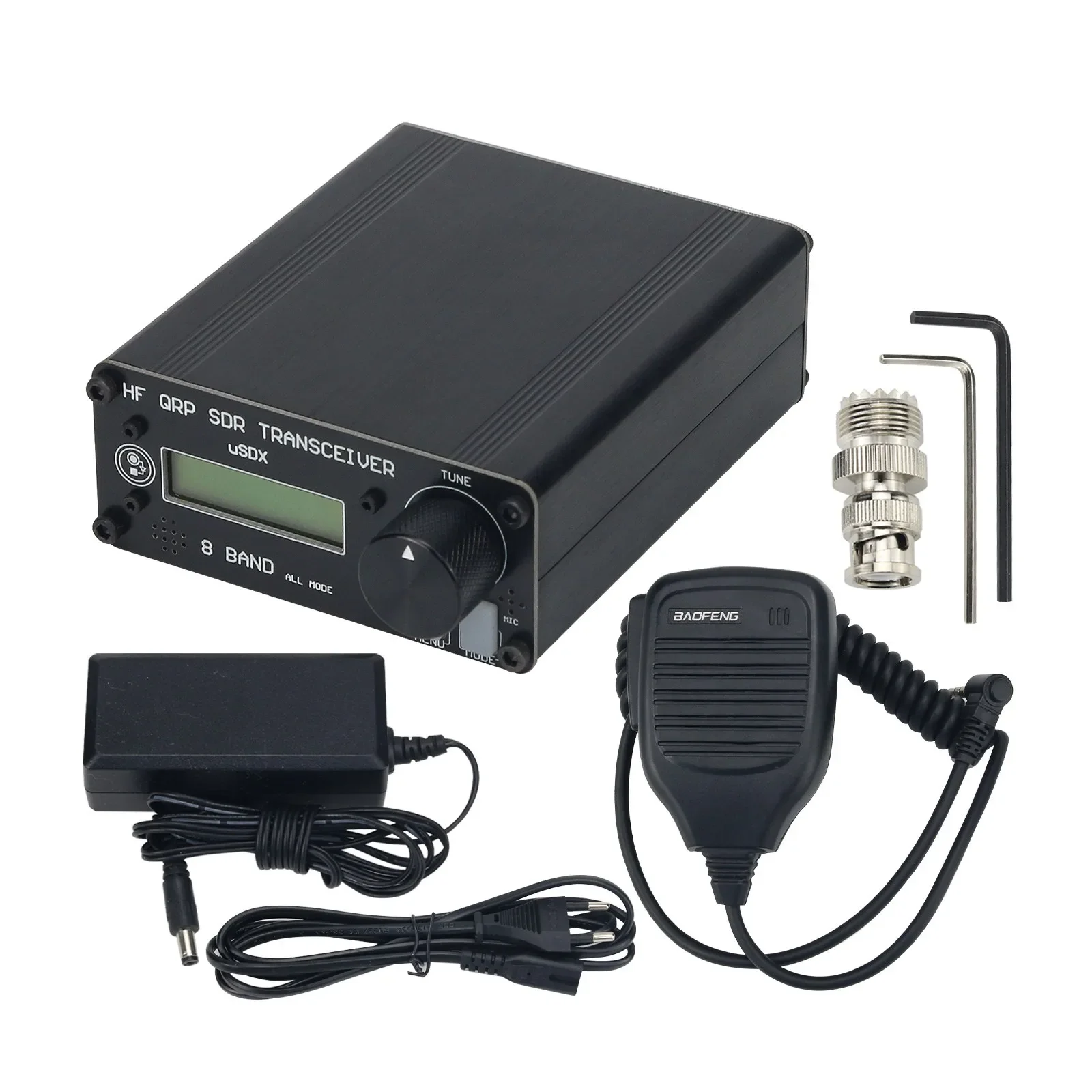 

2026 HamGeek USDX-8 All-Mode QRP HF SDR Transceiver with LCD Display 8-Band SSB/CW for Wireless Infrastructure Equipment