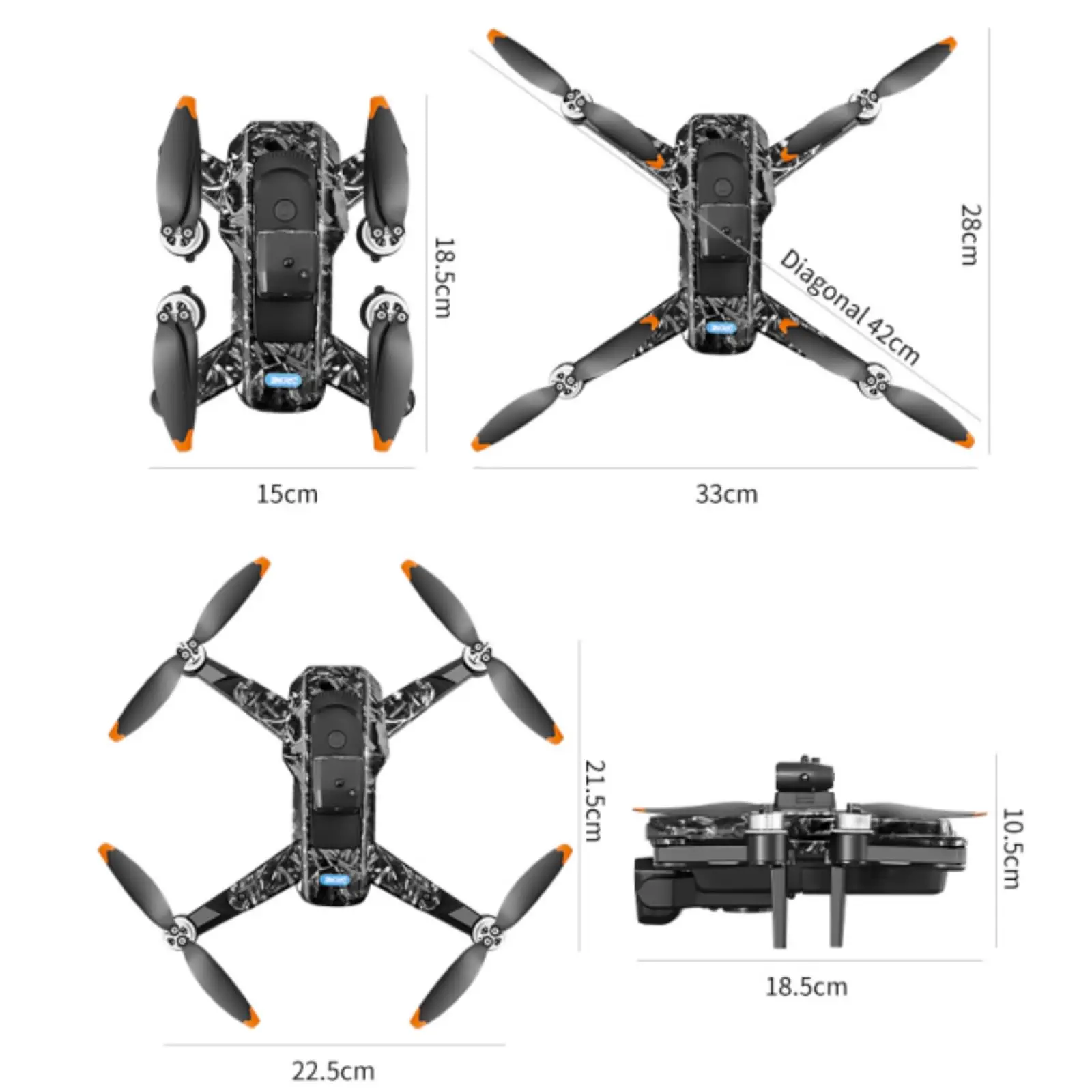 A14 pro max gps drones com tela de controle remoto 8k câmera motor sem escova 360 evitar obstáculos dobrável quadcopter rc drone