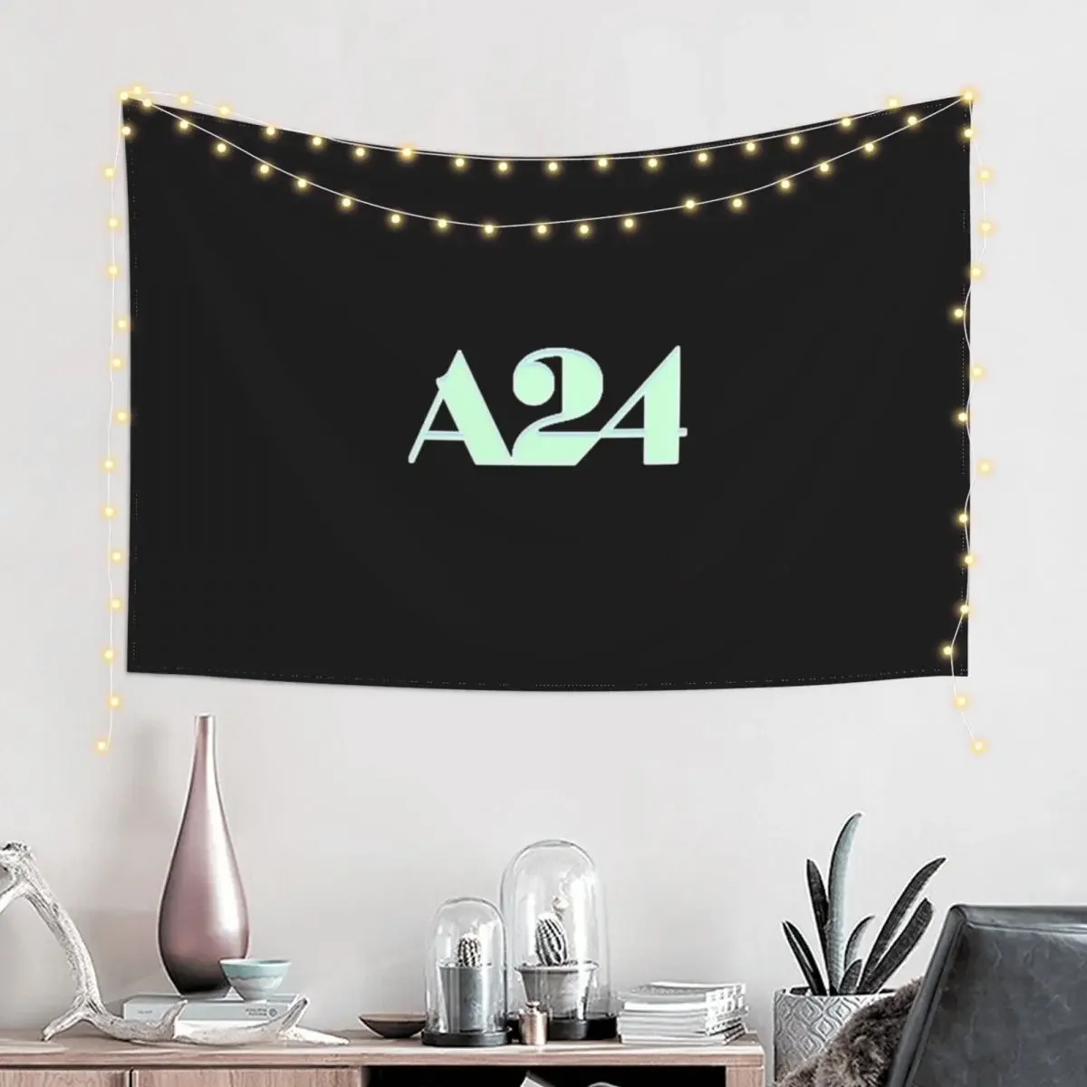 A24 Pastel Logo-- Tapestry Decoration Pictures Room Wall Tapete For The Wall Tapestry