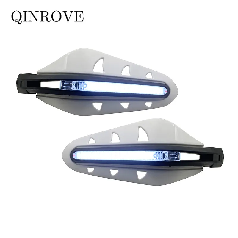 

ABS Motorcycle Handguard With LED Light Enduro Scooter 7/8'' 22mm Hand Guard Universal For VOGE Honda CBR CFMOTO Kawasaki Suzuki