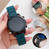 Carbon Fiber Strap For Samsung Galaxy 6/5/4/4 Classic/46mm/42mm/5Pro/Active 2 20/22mm Bracelet Huawei Watch GT 3/2/2e/Pro/Runner