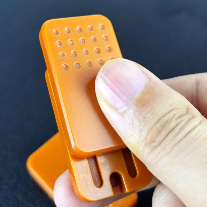 磁気プッシュカードメカニカルスライダーフィジェットプッシュプレート EDC 感覚抗ストレス軽減おもちゃ大人の不安を和らげる面白い