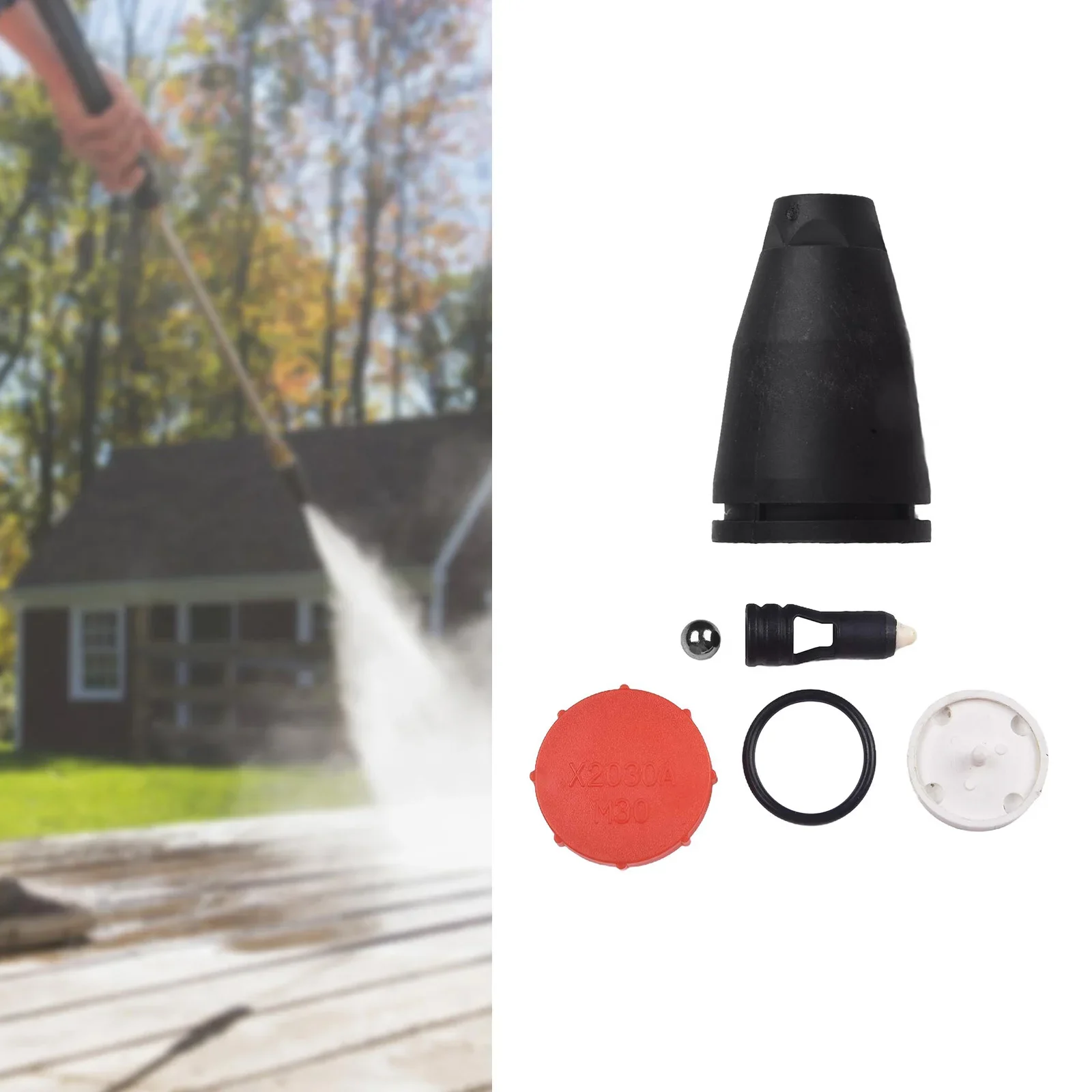 

Wide Compatibility Accessory HIGH EFFICIENCY Boom Replacement Parts Construction Easy Installation Turbo Rotating Nozzle