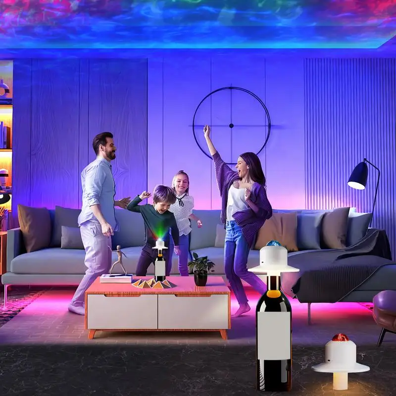

LED Bottle Lamp Liquor Bottle Lamp LED Lights Dimming Decorative Lights With Stoppers Cool Gadgets Ambient Lighting For Home