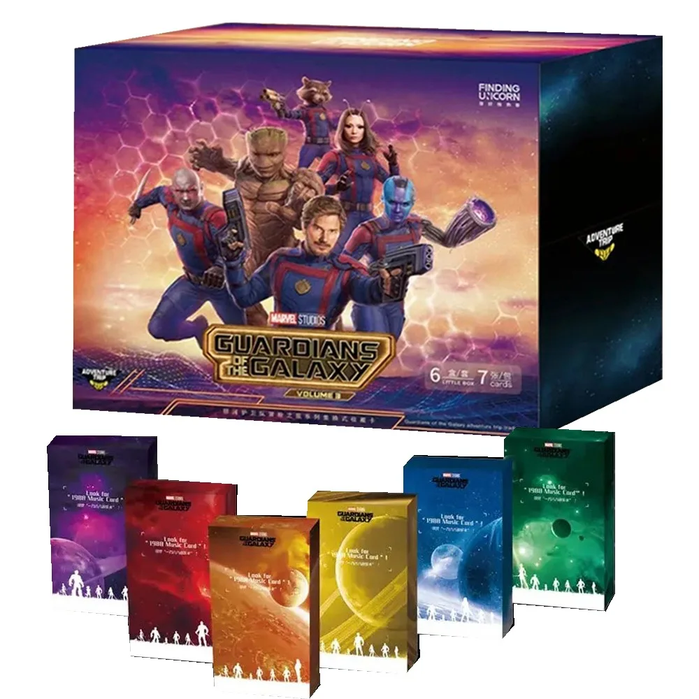 

Genuine Guardians of The Galaxy Cards Collection for Children Brand New Limited Adventure Journey Signature Cards Birthday Gifts