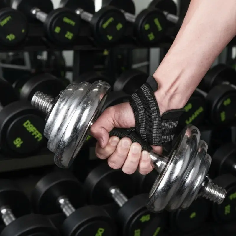 1 Paar Fitness-Handgelenkbänder für Gym und Sport, rutschfest, für Klimmzüge und Gewichtheben – Detail 8