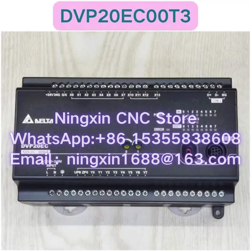 Used DVP20EC00T3 PLC Functional test OK Fast delivery