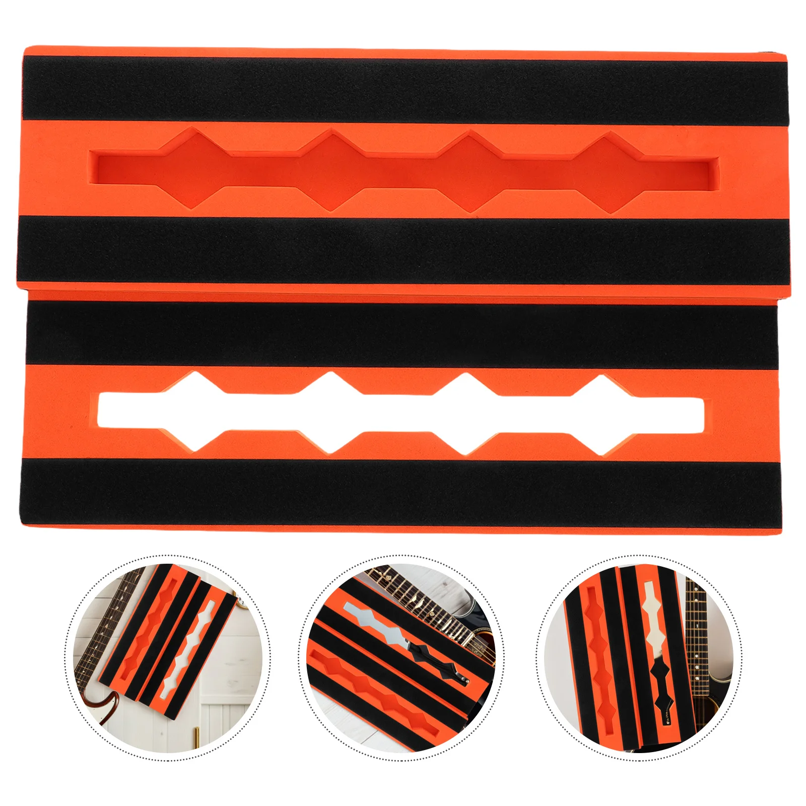 

Guitar Effect Board: Compact Eva Pedalboard For Single Pedal Setup Lightweight Travel-Friendly Small Guitar Pedal Board