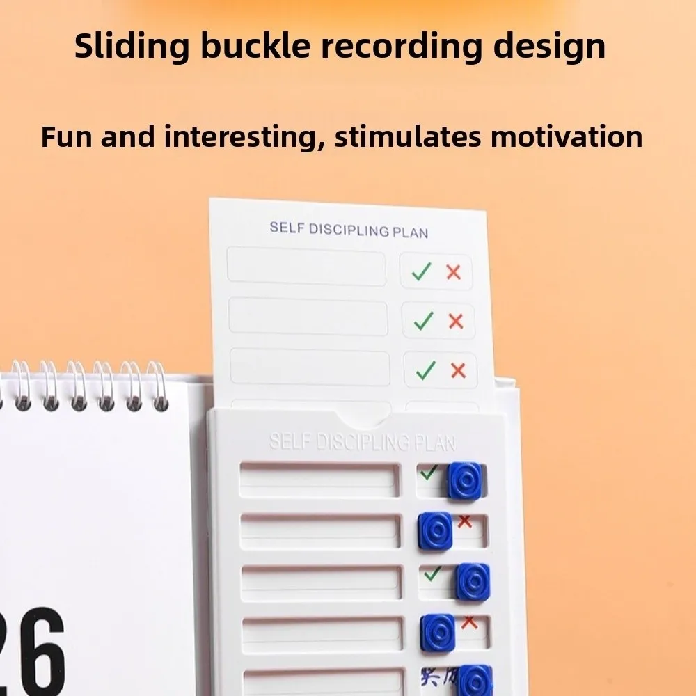 

Chinese New Year Style 2026 Desk Calendar Month Date Display Coil Binding Horse Year Calendar Horse/Elk with Notes