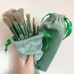 Comprehensive cosmetics joint, soft, soft, durable polyester bristles for eye shadow, foundation, BB Cream, 13 pcs 12 Main Sales Brush - №9