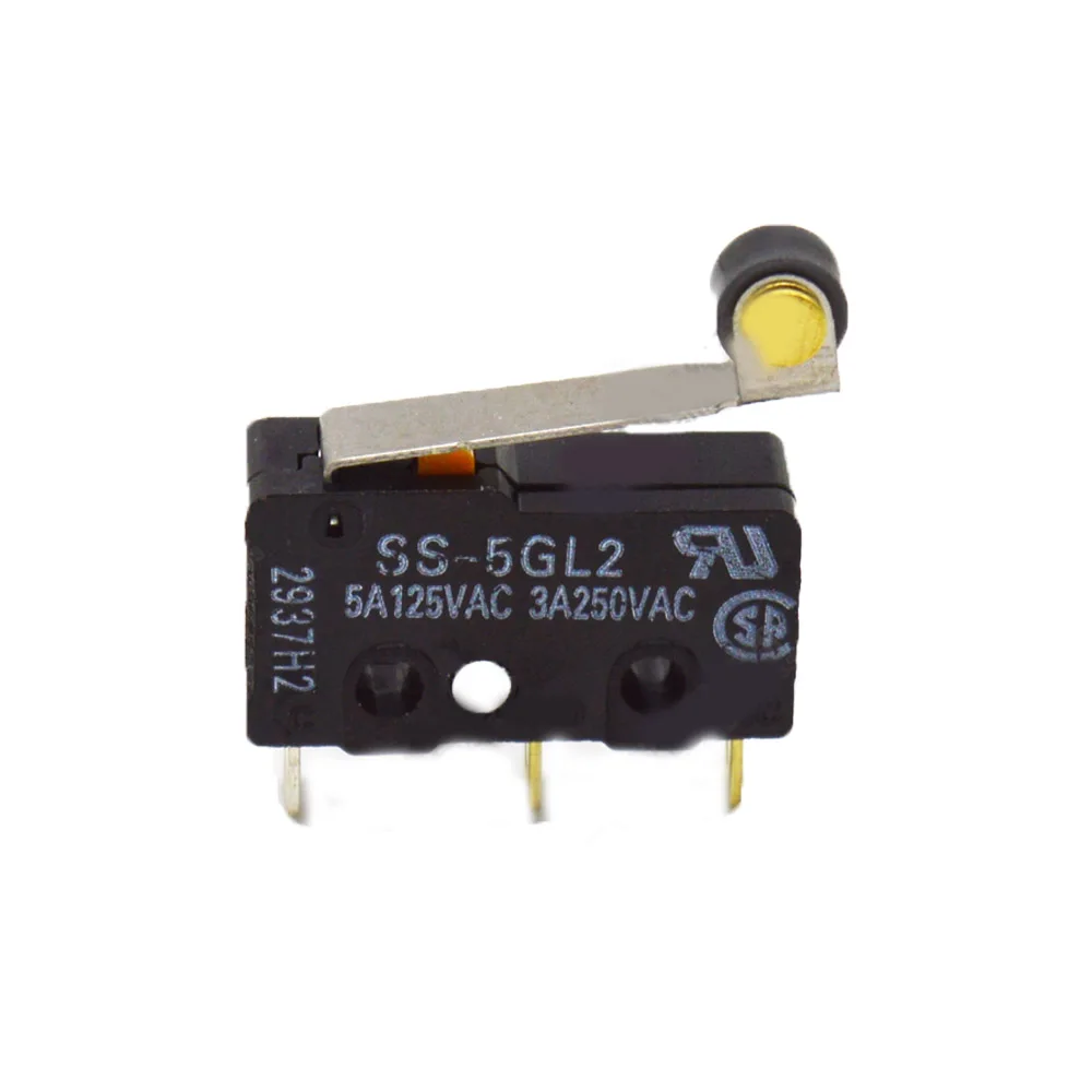 20 Pçs/lote Micro Interruptor SS-5GL2 5A 125VAC 3PIN