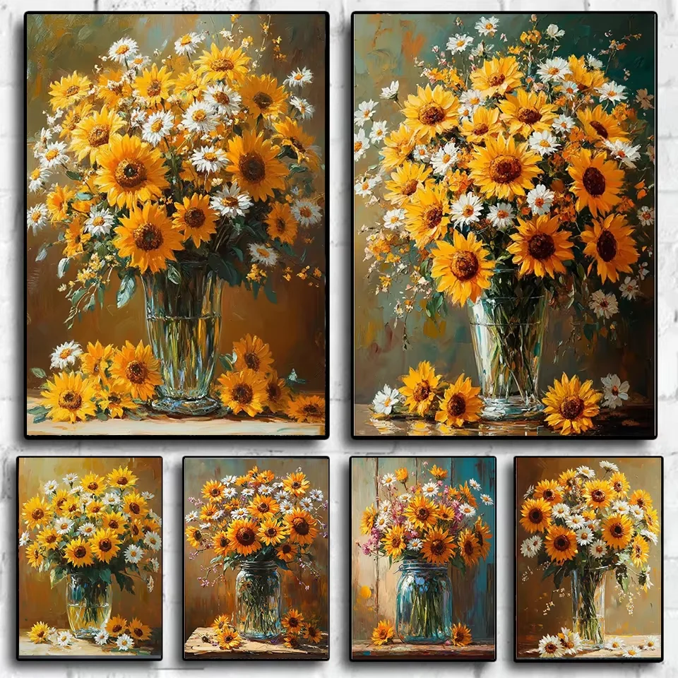 

Jigsaw Puzzles for Adults - Sunflower Flower - Jigsaw Puzzle Home Decor Puzzle Games Family Fun Puzzles