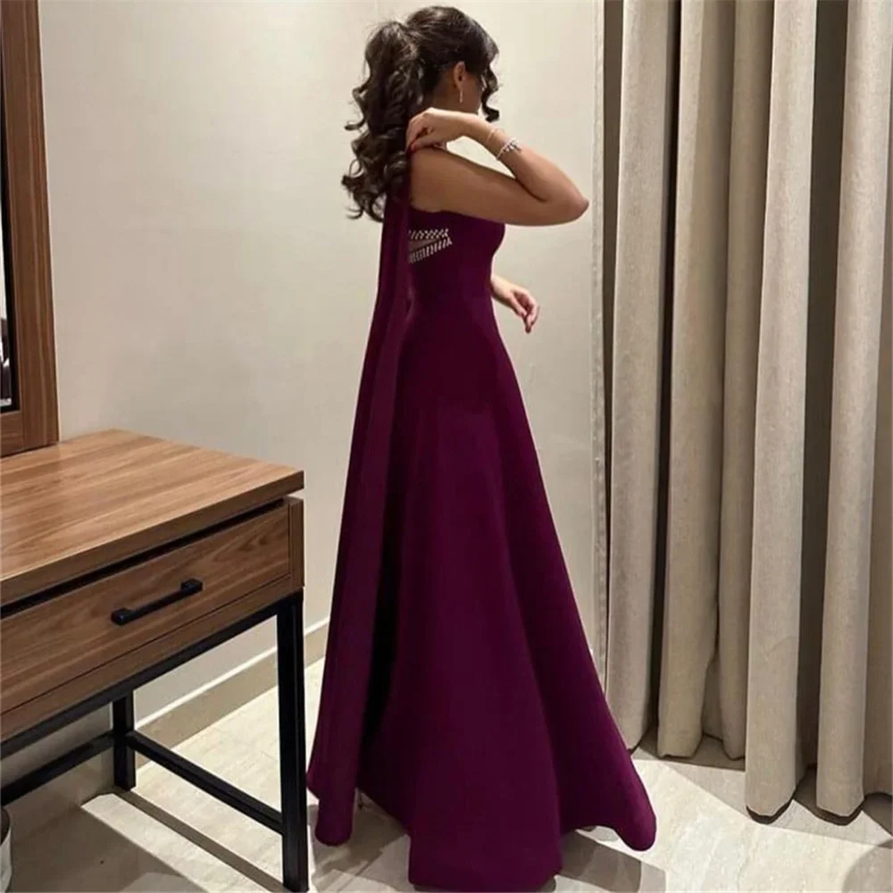 

Dora New Beading O Neck Sleeveless Luxury Classy Long A Line Evening Dress Ankle Length Fashion Prom Gown For Woman New